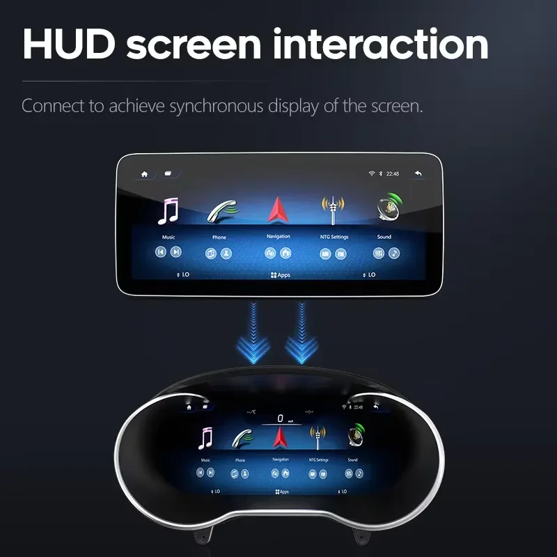 12.3 Inch LCD Display Instrument Digital Cluster for C Class W205