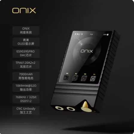 ONIX Overture XM5 Lossless HiFi Music Player MP3 Portable Bluetooth Walkman