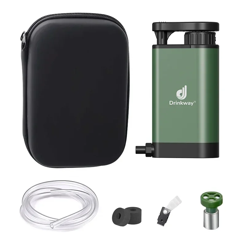 Outdoor Camping Metall Einzel Soldat Wasserreiniger Outdoor Exploration Notfall Überleben Werkzeug Große Kapazität Filtration