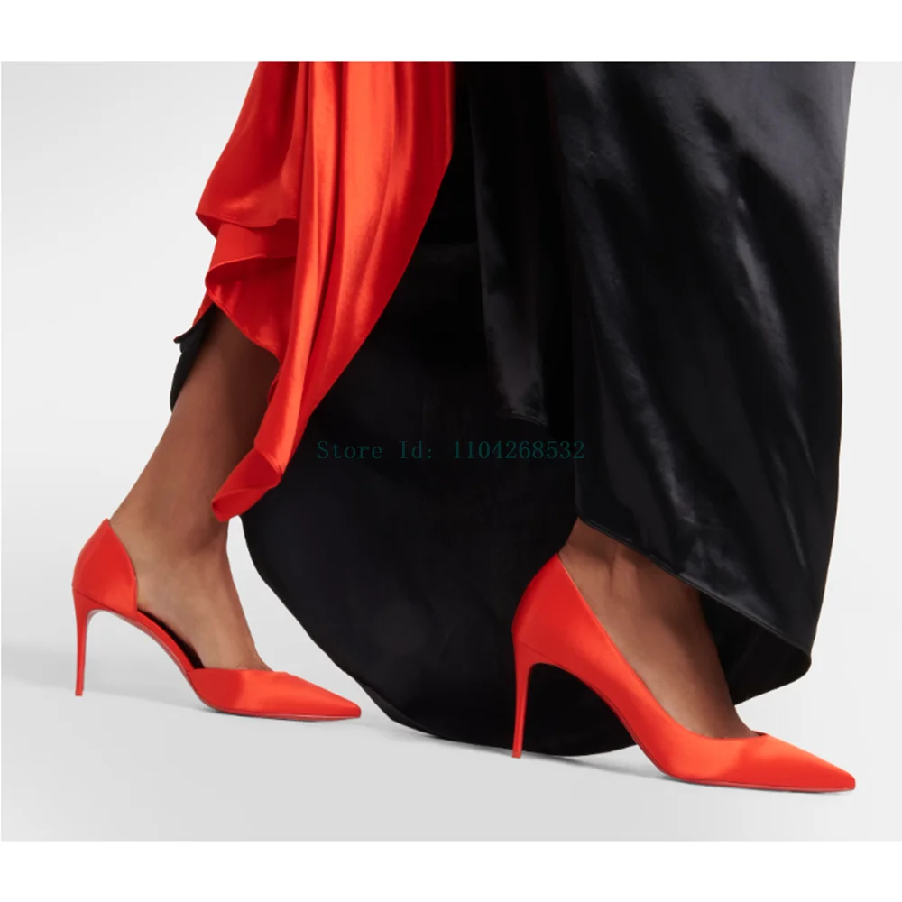 Tacones altos de aguja de gamuza roja, zapatos sexis de punta estrecha, sin cordones, recién llegados, zapatos de tacón Clver de moda para mujer, Primavera/otoño