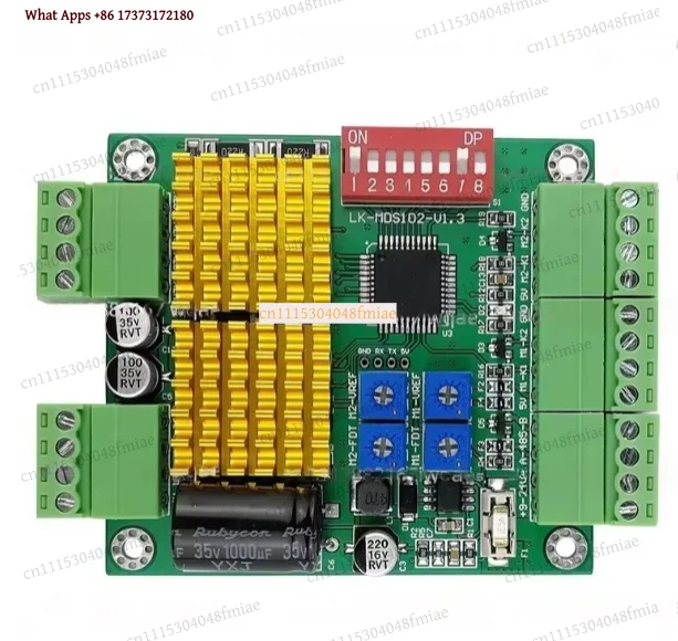 k3 LK-MD2102 Dual-Channel RS485 Stepper Motor Driver, Pelco-D Pan-Tilt Controller for 42/35 Motors