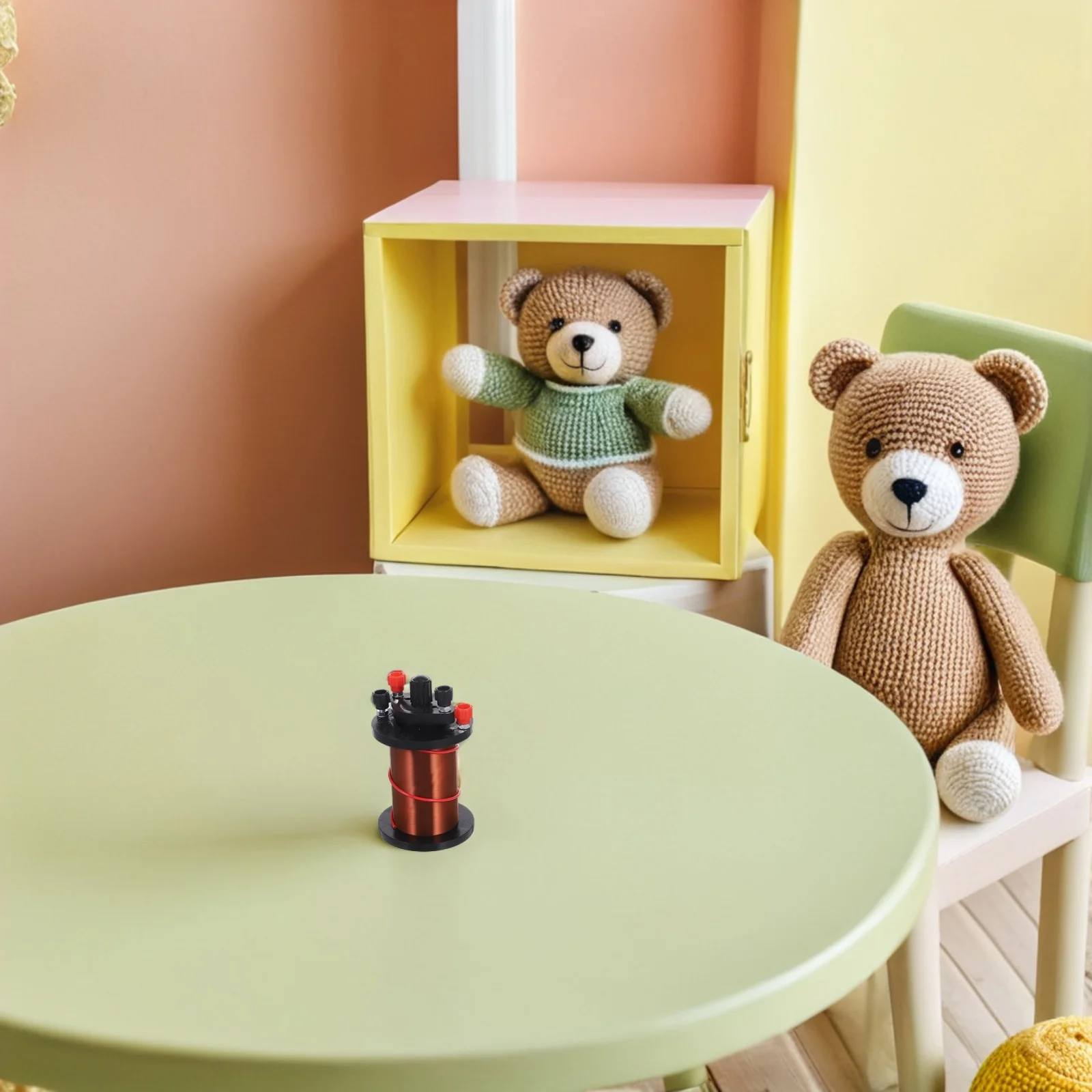 

1Set Electromagnetic Induction Coil Scientific Primary Secondary Coils Set for Physical Experiment Classroom Laboratory Teaching