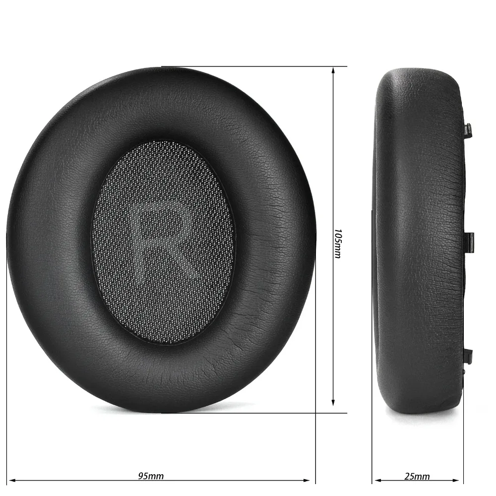 1Pair Protein Ear Pads Earpads Headset Replacement Ear Cushion Accessories Headphone for Anker Soundcore Space Q45 - view 6