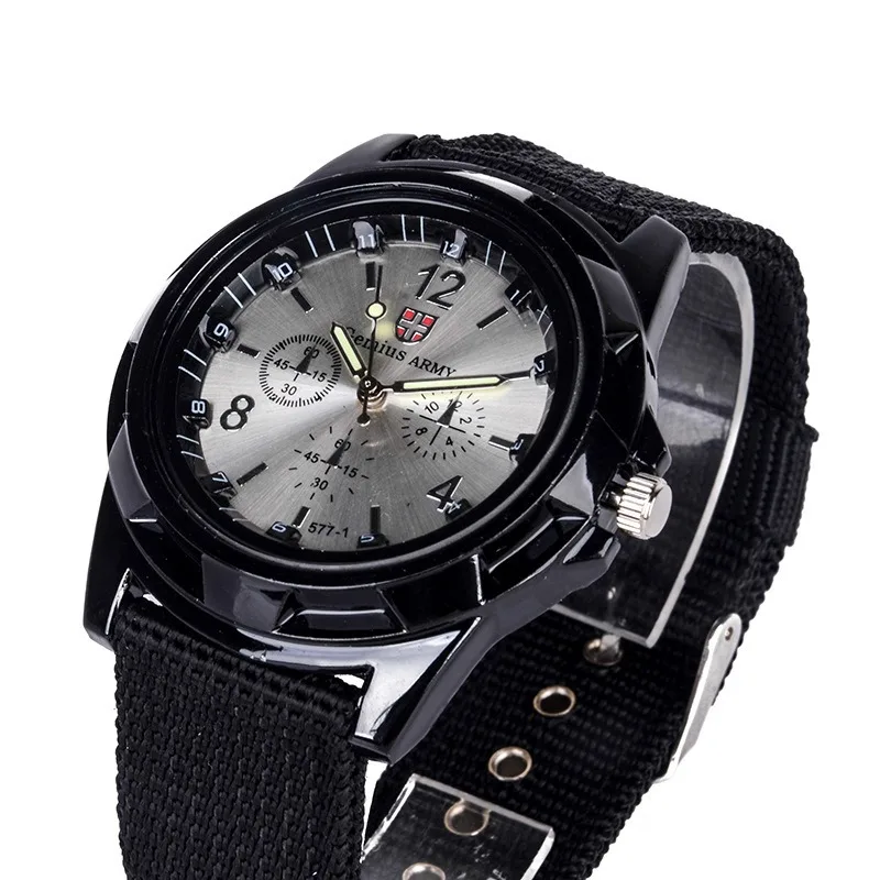 2024 Watches Men Top Brand Luxury Casual Military Quartz Sport Wristwatch Soft Nylon Band Male Clock Watch Relogio Masculino