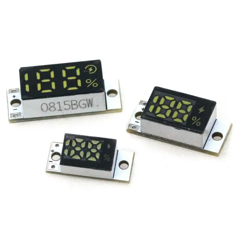 Innovative Mini Battery Level Indicator for 1-4S Lithium Batteries with User-Friendly Smart Button Feature