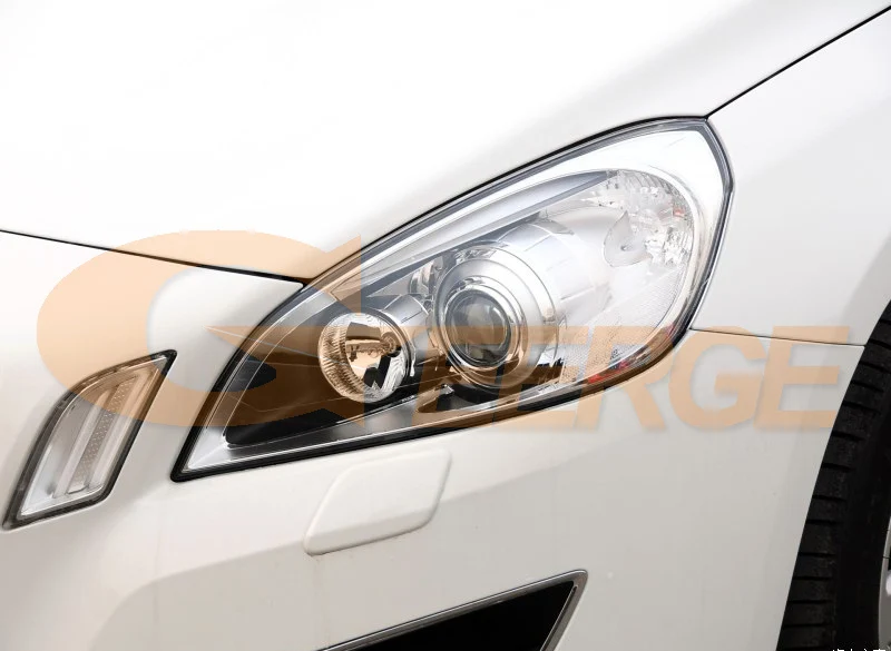 For Volvo S60 V60 2010 2011 2012 2013 Excellent Ultra Bright CCFL Angel Eyes Kit Halo Rings