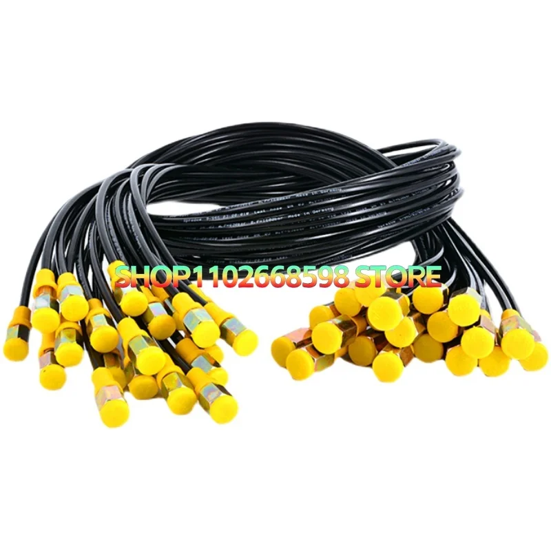 Pressure Gauge Pressure Measuring Hose 63MPA Hydraulic Test Hose Connector G1 4 M16*2.0 Excavator High Pressure Oil Pipeline