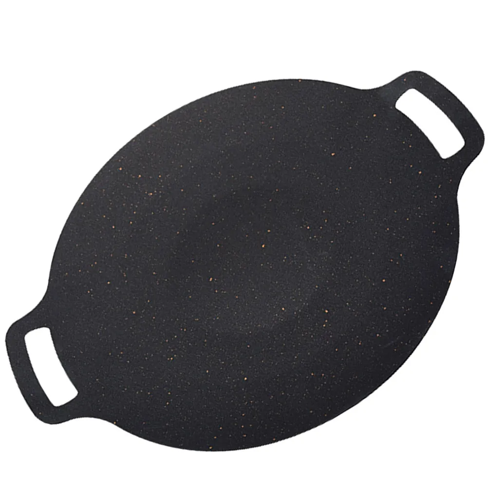 

Stove Bbq Grill Pan Premium Stone Nonstick Grill Tray Even Heat Distribution Compact Design Household