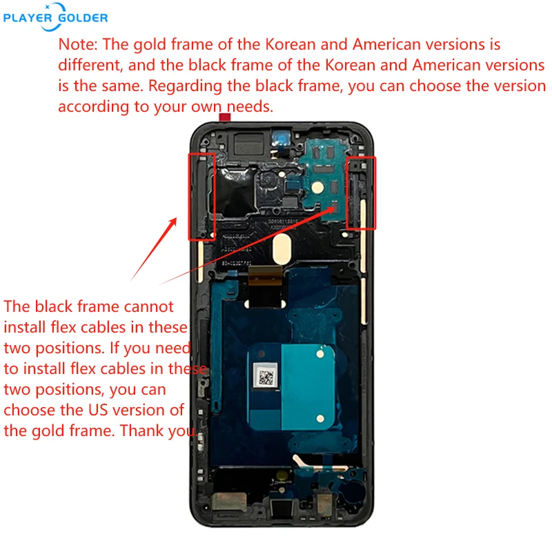 Original P-OLED For LG V60 ThinQ 5G LMV600EA LM-V600 LM-V600TM Pantalla lcd Display Touch Panel Screen Digitizer Assembly Repair