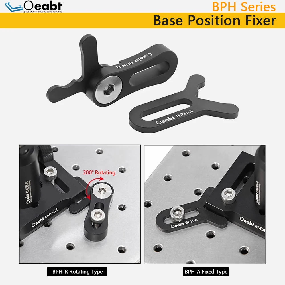 Base Position Fixer Base Plate for BPH Series Position Marker Locator Anti-Displacement Device Component Installation Oeabt