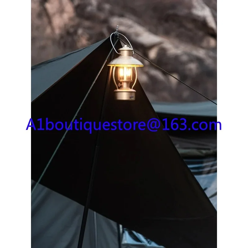 

Outdoor Portable N80 Lithium Battery Rechargeable Camping Atmosphere Led Retro Tent Campsite Lamp N50