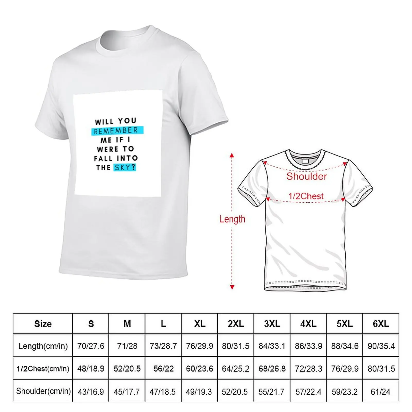 leave it all behind T-Shirt t shirts for man graphic funny cotton t shirts man 100% T-Shirt