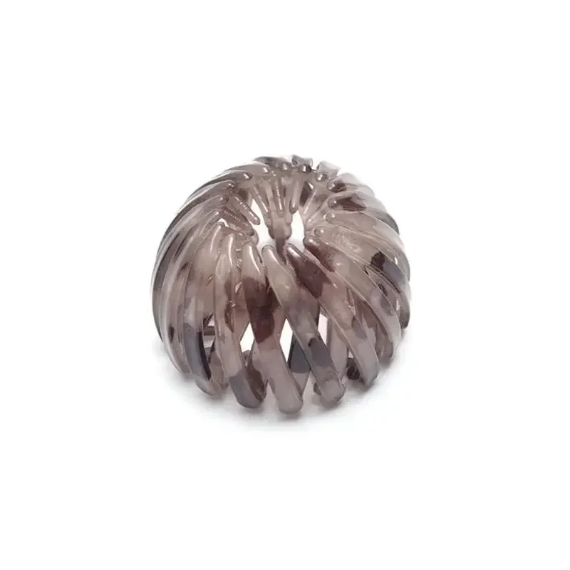 New Fashion Women Bun Hair Claw Horsetail Buckle Clip Bird Nest Expanding Accessories Female Ponytail