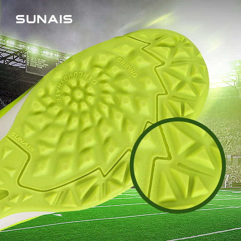 SUNAIS CHONGCI TF Football Shoes Men Women Tech Midsole Rebound Soccer Boots Anti-slip Shockproof Training Sneakers 835238