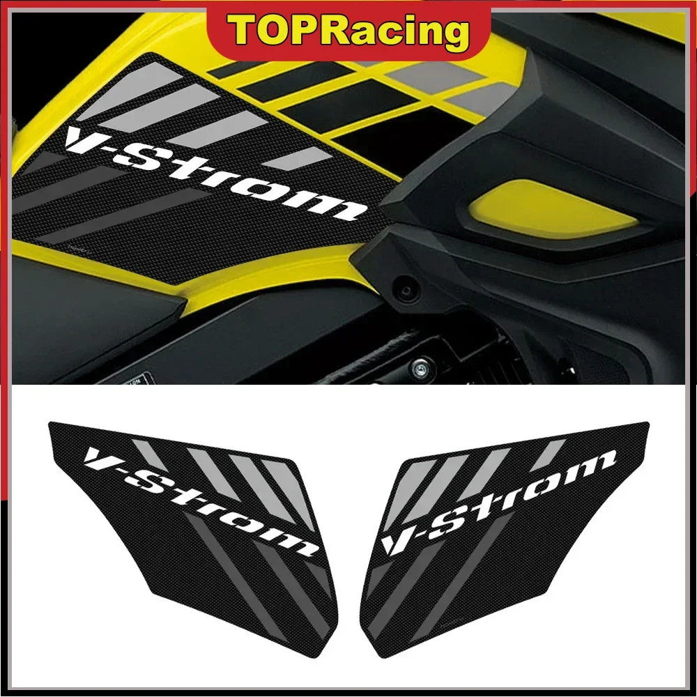 

For Suzuki V-Strom 650 DL250 2015-2022 Sticker Motorcycle Side Tank Pad Protection Knee Grip