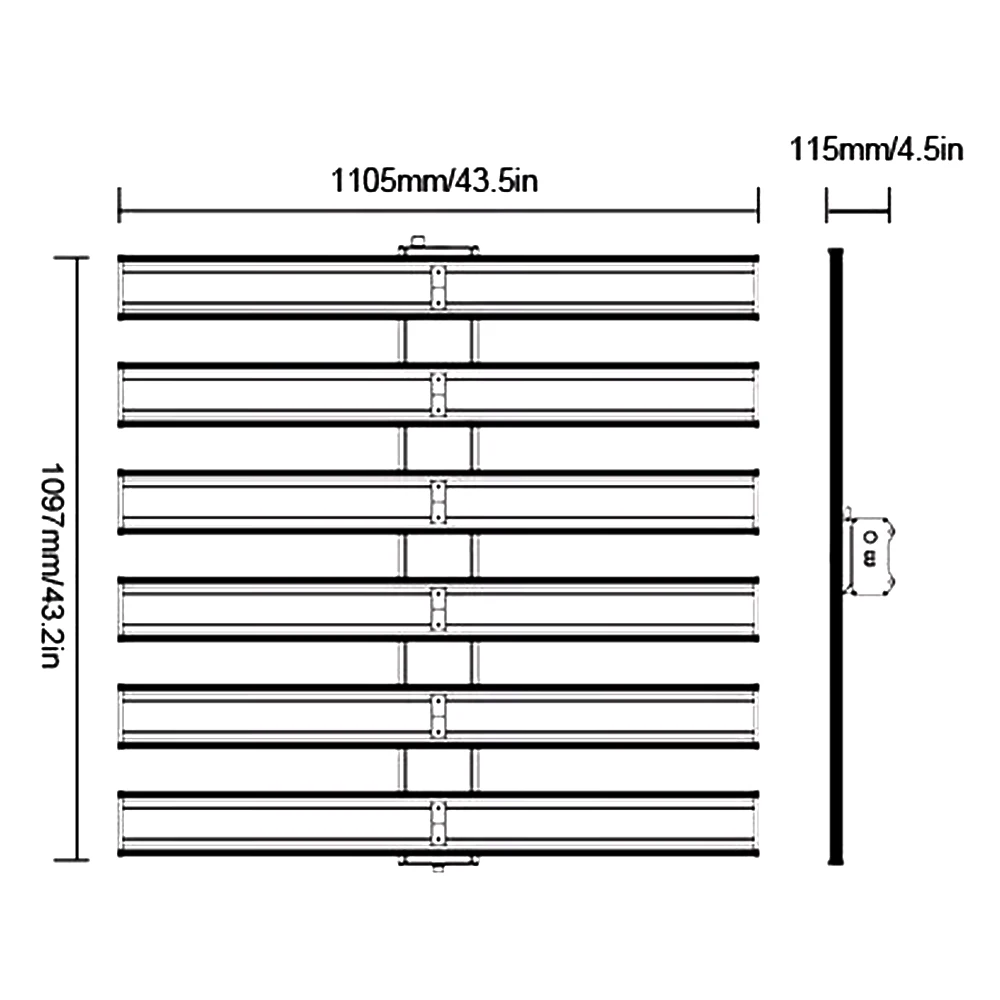 Imagem -02 - Barra de Luz Interior para Cultivo Samsung-led Lm301h Evo 800w 1000w 1200w Ppe Alto 2.9 Lâmpada Phyto Profissional para Plantas de Estufa