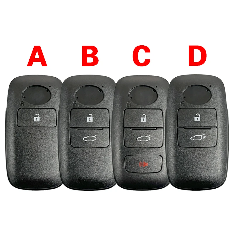 

CS007156 Replacement Key Cover Case 2/3/4 Buttons House Spare Shell For Toyota Yaris Cross Raize Rocky