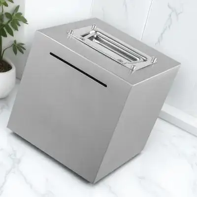 

1pc Stainless Steel Coin Bank Metal Piggy Bank For Adults Money Saving Box For Nursery Room Decor