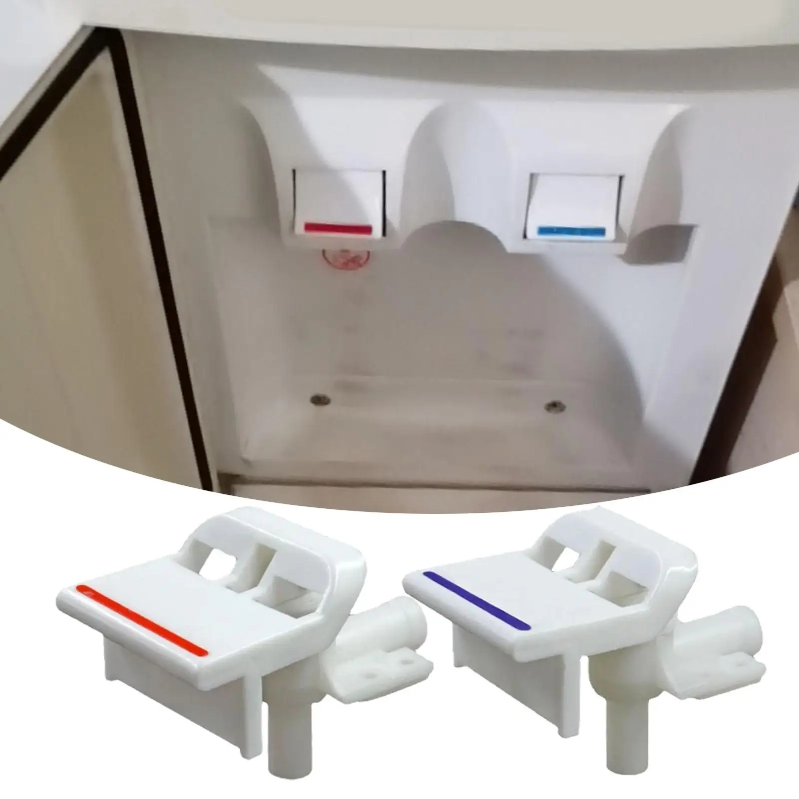 2-6pack 2x Water Dispenser Faucet Hot and Cold Tool Replaces Switch for