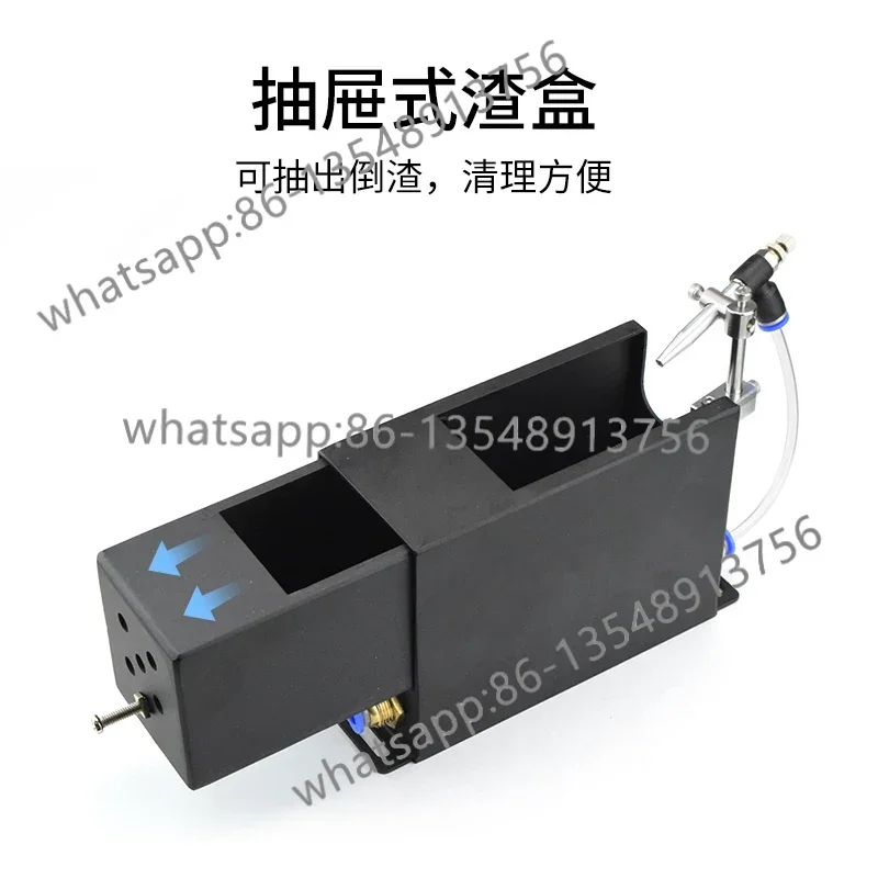 CH2000 tin blowing box Automatic soldering soldering iron head Air blowing type cleaning tin slag box