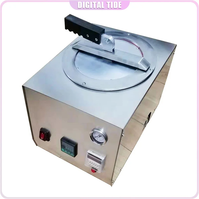 500W Dental Pressure Cooker Backwash Pressure Cooker Resin Polymerizer To Remove Air Bubbles Pressure Cooker Denture Processing