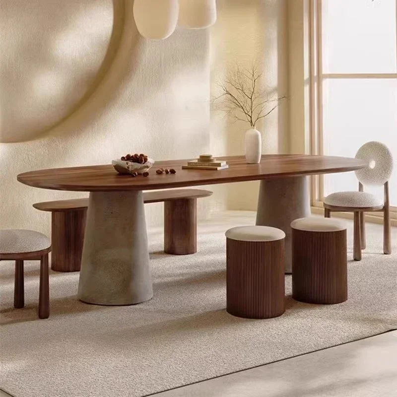 

Nordic Vintage Dining Table Italian Luxury Designers Restaurant Dining Table Living Room Home Furniture Mesa De Comedor FYDC