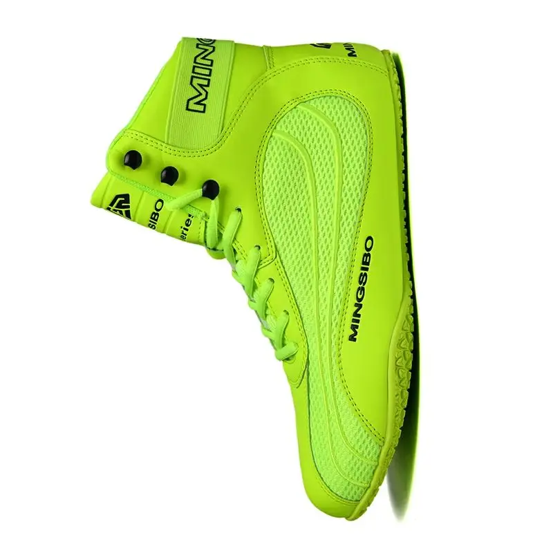 

2025 New Men Women Wrestling Shoes Luxury Brand Boxing Shoes for Unisex Good Quality Fighting Shoe Couples Gym Training Shoes