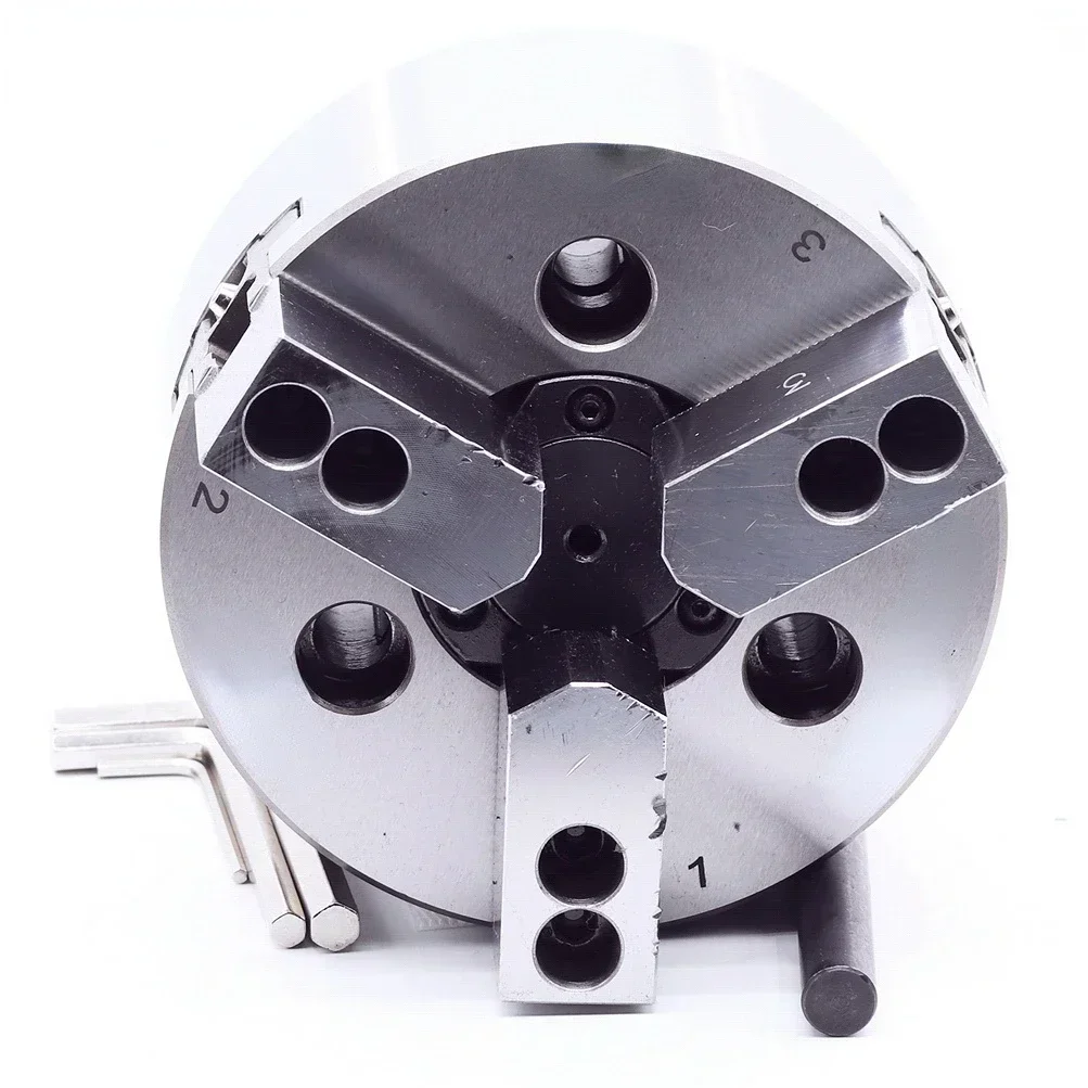 Hot sales 4 Inch CNC Lathe Accessory Cutting Tools Holder Power Machining High Speed Hollow Hydraulic Chuck
