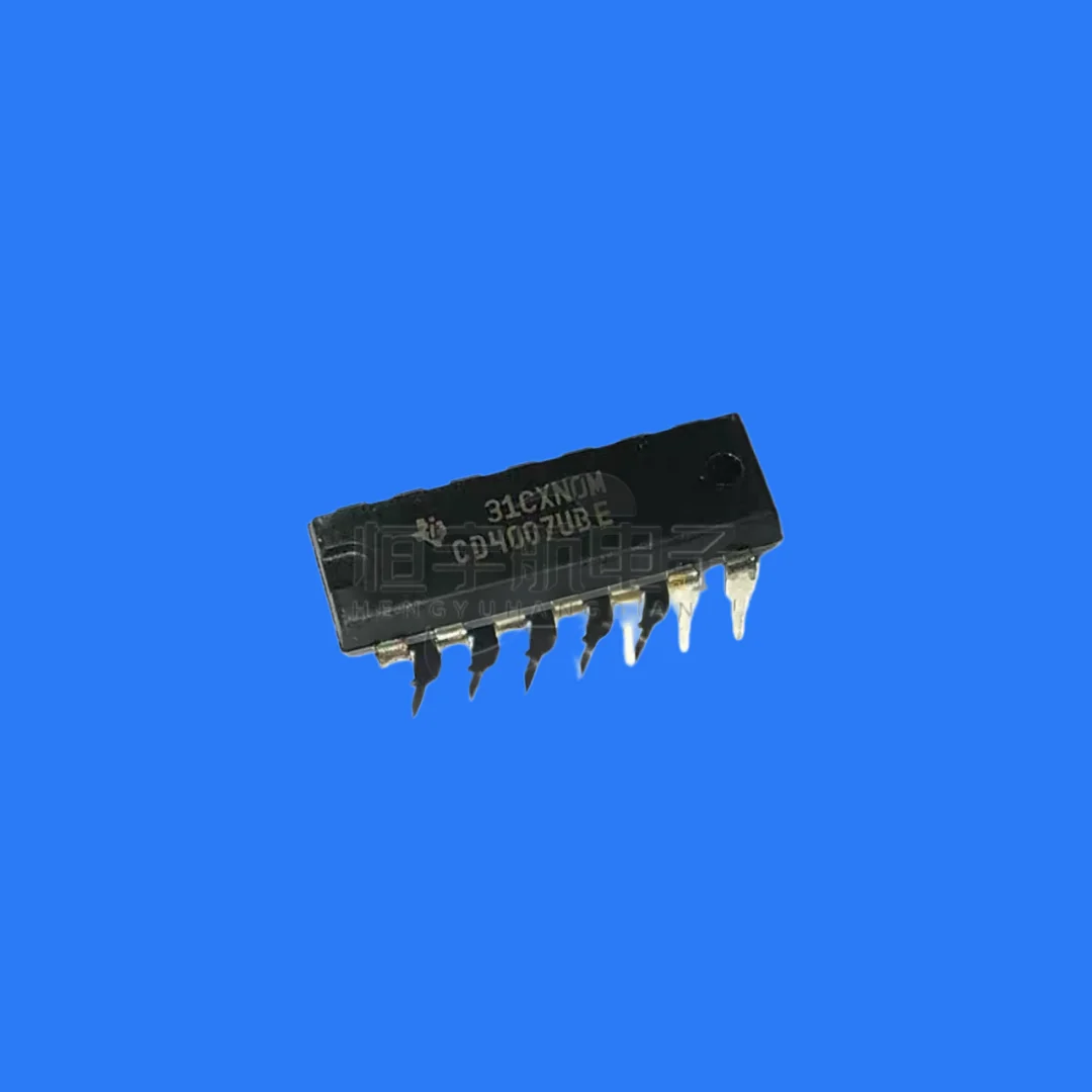 10pcs/new original imported CD4007UBE CD4007 CMOS inverter buffer chip DIP-14