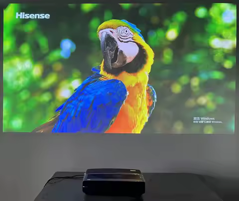 Hisense 4K Laser Projector 5000 Lumens Laser 4k UST Presentation Equipments Ultra Short Throw Projectors Android Laser TV