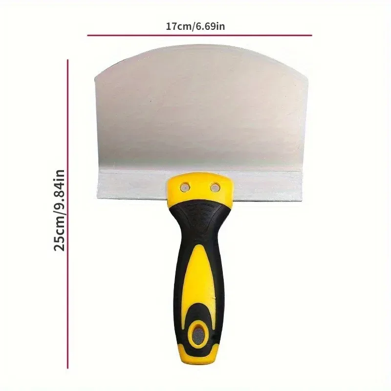 قوس شكل مجرفة سكينة معجون مكشطة أداة اليد ل دريوال التشطيب الجص مجرفة مكشطة أداة المعجون مجرفة بلاستيكية منحنية #6