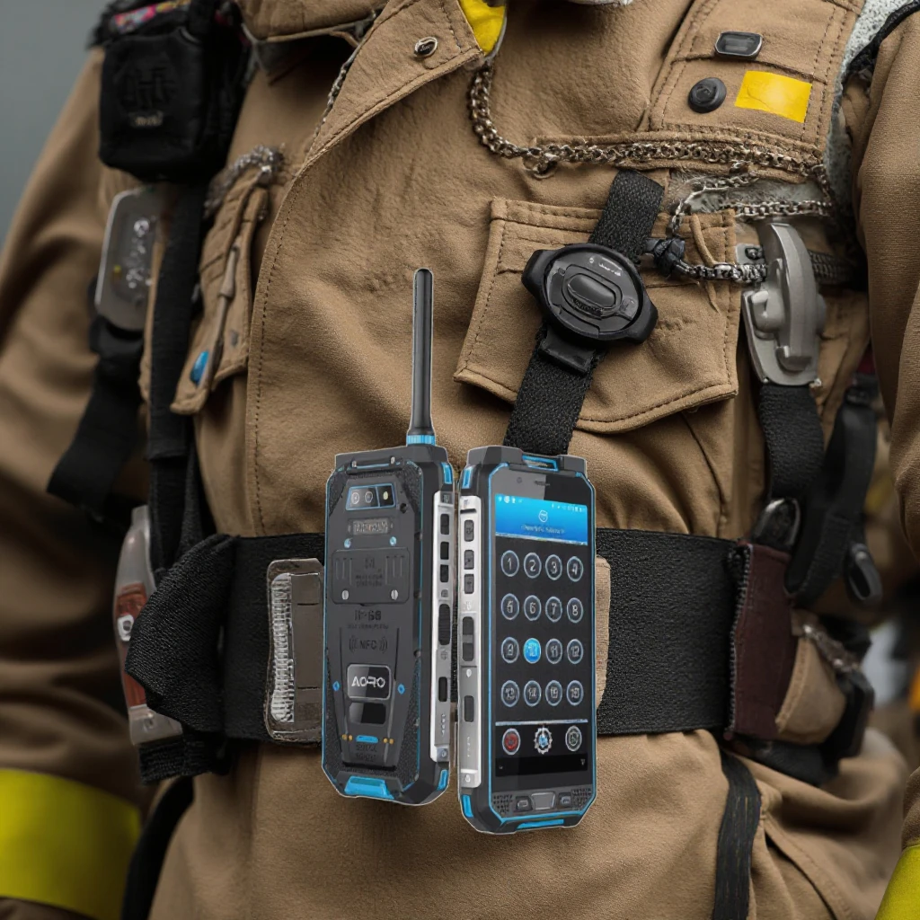 AORO M5 Android 8.1 Дешевые телефоны Android Использование LTE DMR PPT + POC Двойная рация Смартфон Прочный мобильный телефон
