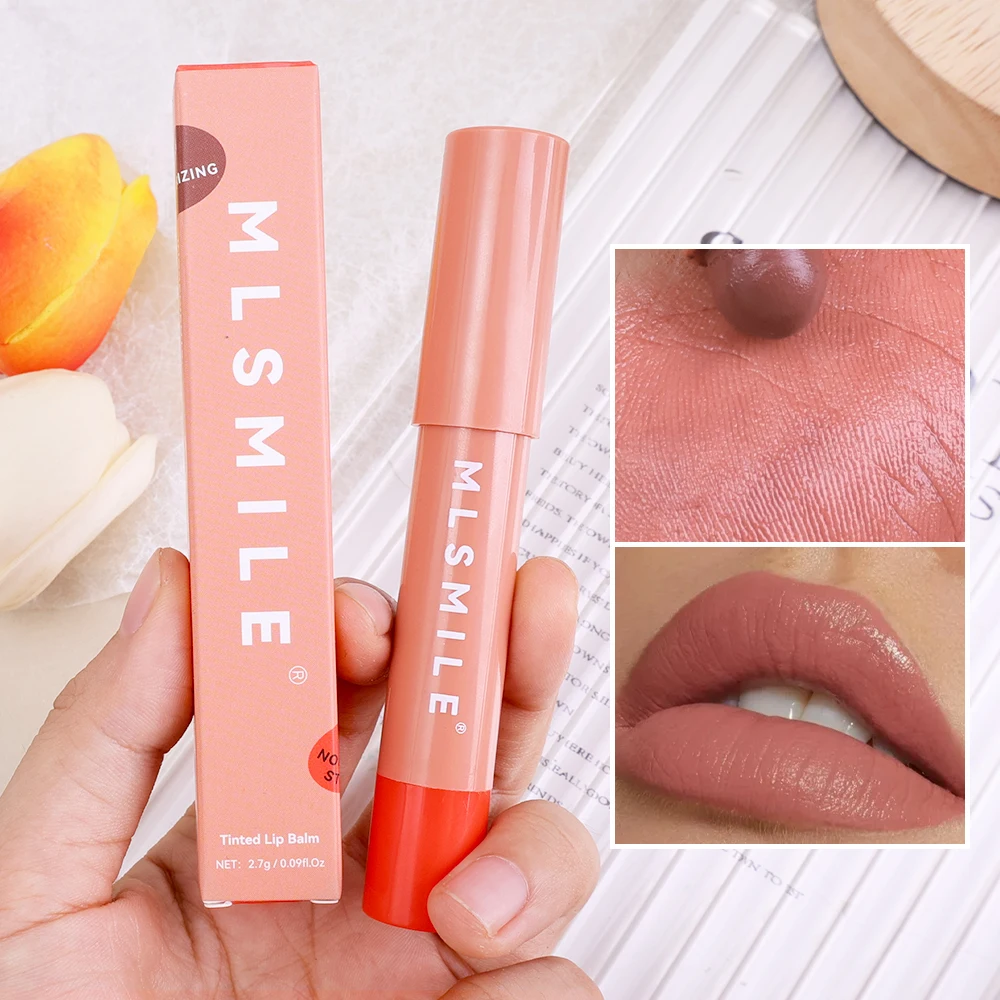 1szt Jelly Lipstick Pen Nawilżająca szminka Mirror Watergloss Lip Glaze Sexy Lip Balm Plumper Wodoodporny trwały makijaż ust