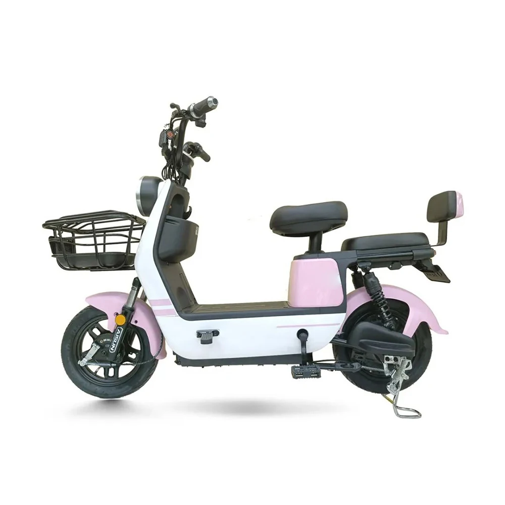 

2024 Hot Sale Electric Bike Scooter 2 Wheel Ebike 400W 48V Electric Cycle Electric City Bicycle for Adults