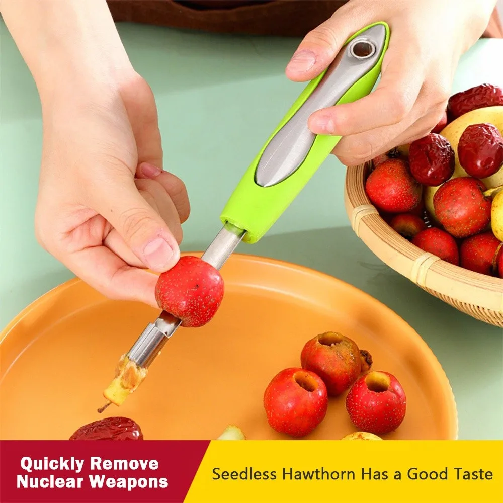 Gifts Stainless Steel Fruit Pitter Core Remover Seed Remover Core Seed Remover Apple Core Remover Kitchen Gadgets