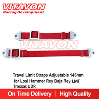 VITAVOVITAVVITAVON Travel Limit Straps Adjustable 145mm for Losi Hammer Rey Baja Rey LMT Traxxas UDR