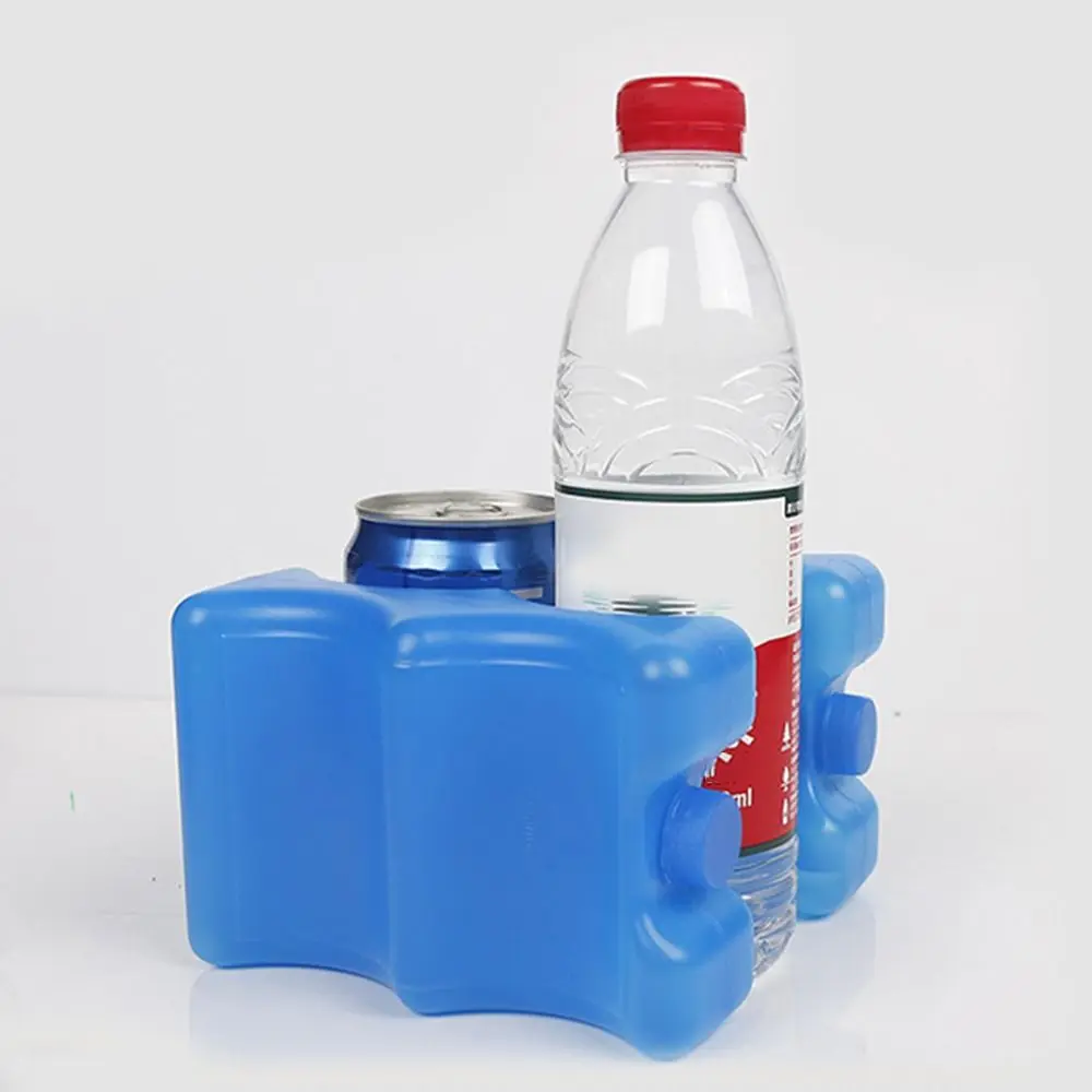 Bloques de hielo reutilizables para congelador de Gel, bolsa enfriadora de inyección de agua, fiambrera de viaje para Picnic, almacenamiento de