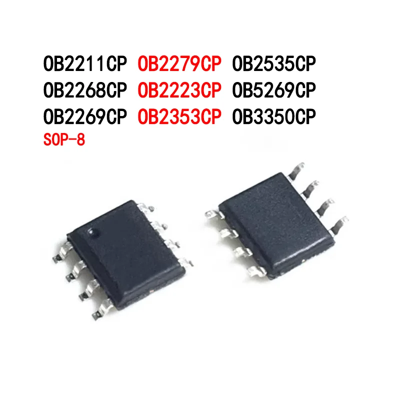 5PCS OB2269CP OB2211CP OB2268CP OB2279CP OB2223CP OB2353CP OB2535CP OB5269CP OB3350CP SOP-8 Liquid crystal power chip IC