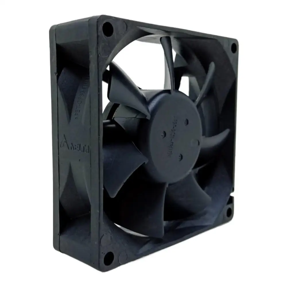مروحة محورية 8 سم لمروحة دلتا 80 مم 12 فولت AFC0812D مروحة تبريد وحدة المعالجة المركزية لخادم الكمبيوتر، محمل كروي مزدوج، التحكم في سرعة PWM #2