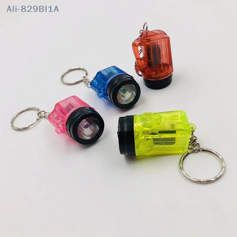 Plastic Flashlight, Strong Lighting, Small Miner'S Lamp, Led Small Lamp, Random Color