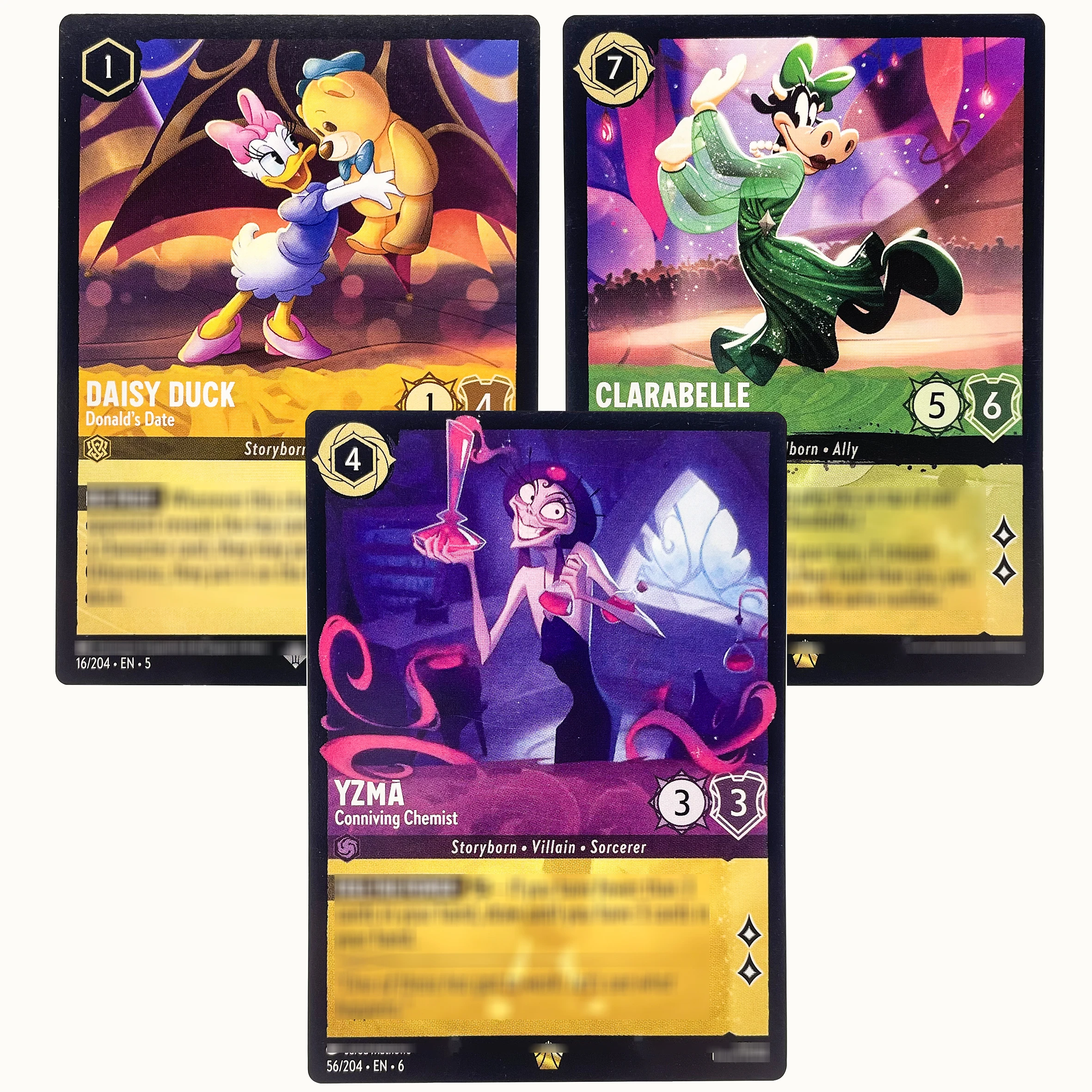 

Популярная коллекция обычных карт Lorcana Conniving Chemist 56/204 YZMA DAISY DUCK CLARABELLE TIANA LILO CAPTAIN HOOK JOHN SILVER