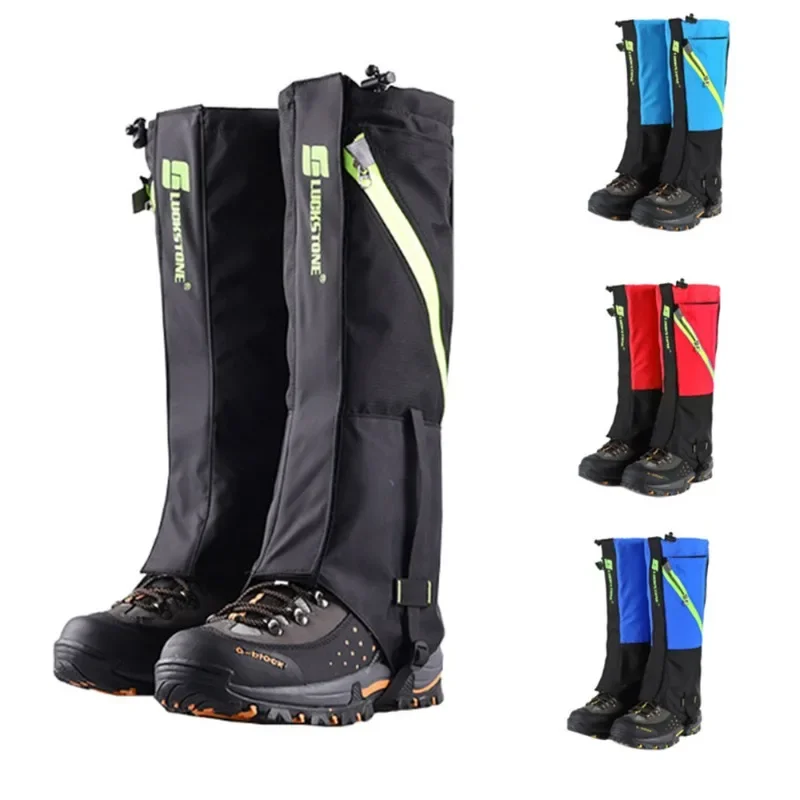 1pair Leg Gaiter Outdoor Travel Hiking Waterproof Legging Shoes Hunt Climbing Camping Snow Skiing Foot Cover for Adult Children