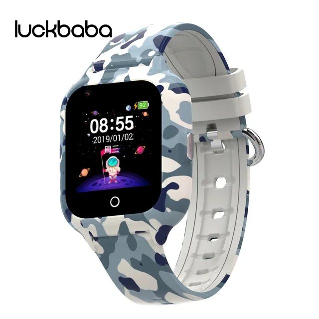 

Android 8.1 Smart 4G GPS Tracker Locate Child Students Remote Camera Voice Monitor Wristwatch SOS Video Call SIM Phone Watch