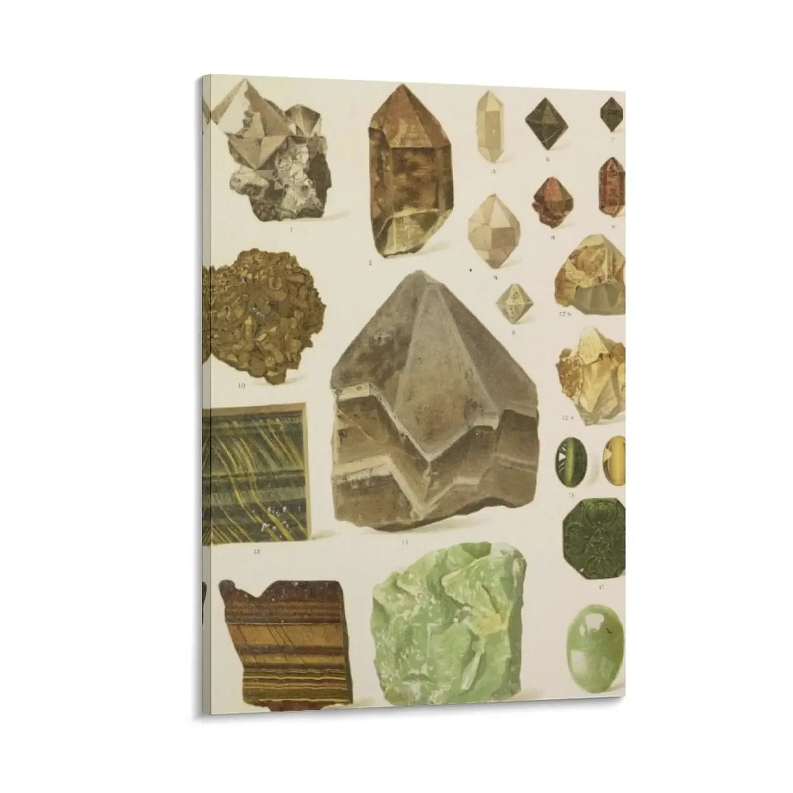 

Quartz Minerals Canvas Painting wall decoration decorative frames wall room posters posters for wall