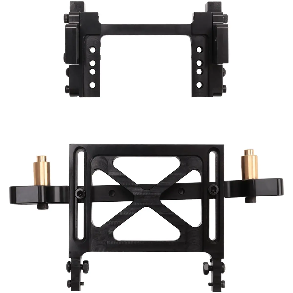 【STOCK】1/10 Simulation Climbing Car Metal Body Shell Fixed Bracket Mount Posts Kit for LC80 Body Match