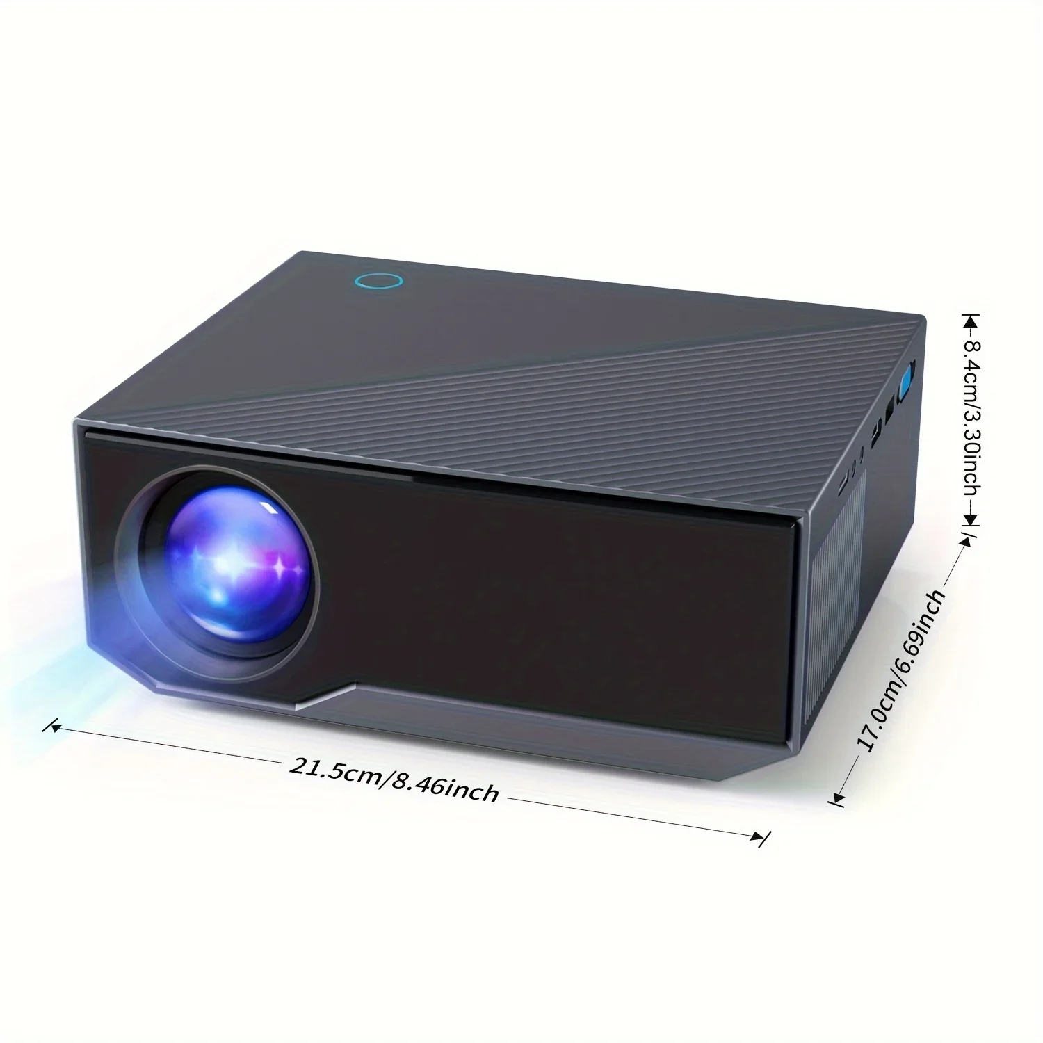 5G WiFi Wireless Native 1080P Office Projector, 15000L High Brightness 200 In Large-sized Screen Projection
