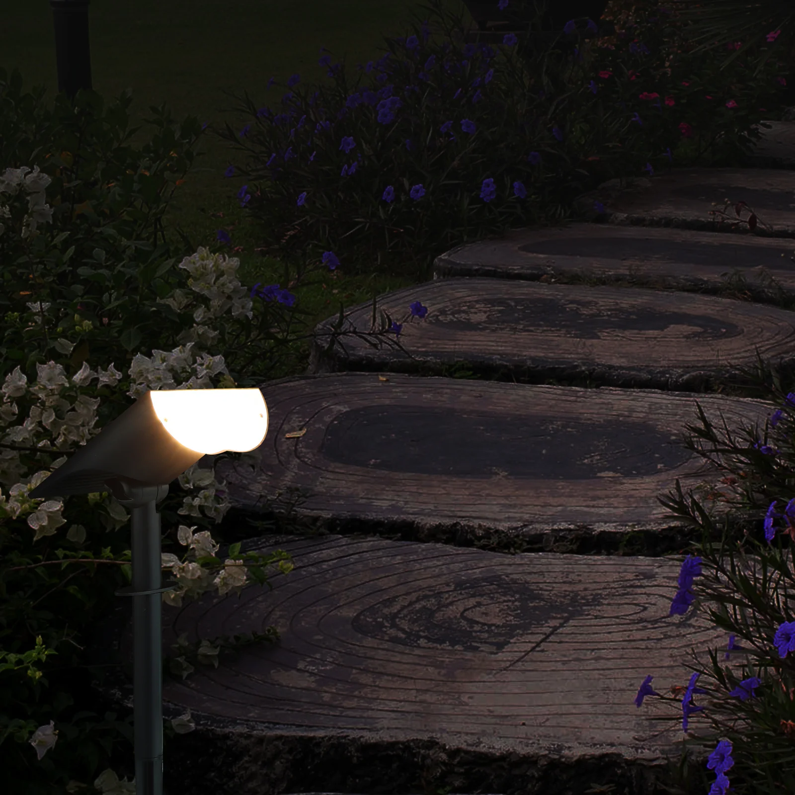 

Bright Solar Spotlights Outdoor Waterproof Lights for Yard Pathway Driveway Garden Patio Lighting