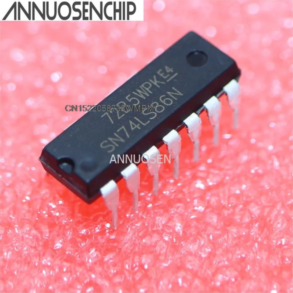 10PCS New and Original HD74LS86P HD74LS86 74LS86 DIP-14 SN74LS86N