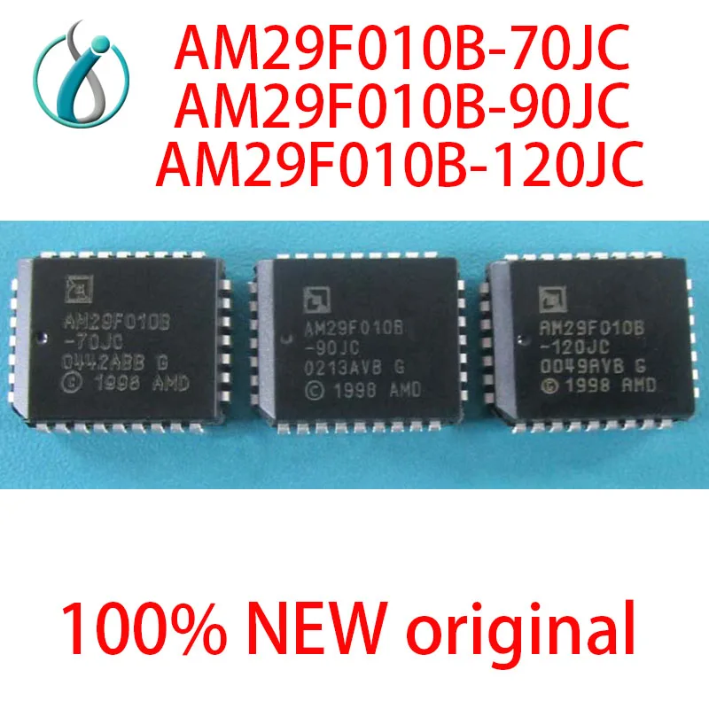 NEW (10pcs)AM29F010B-70JC AM29F010B-90JC AM29F010B-120JC PLCC-32 Original inventory of integrated chip IC 100% New Chipset