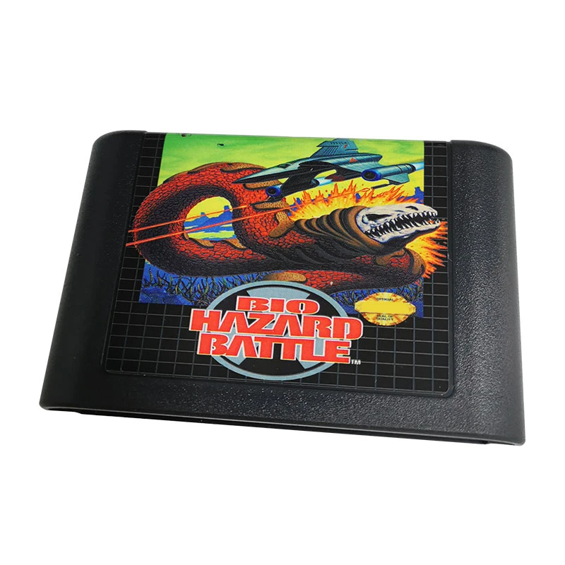 Cartucho de juego de 16 bits, tarjeta BIO HAZARD BATTLE MD para PAL y NTSC Original Genesis/Mega Drive, consola de videojuegos